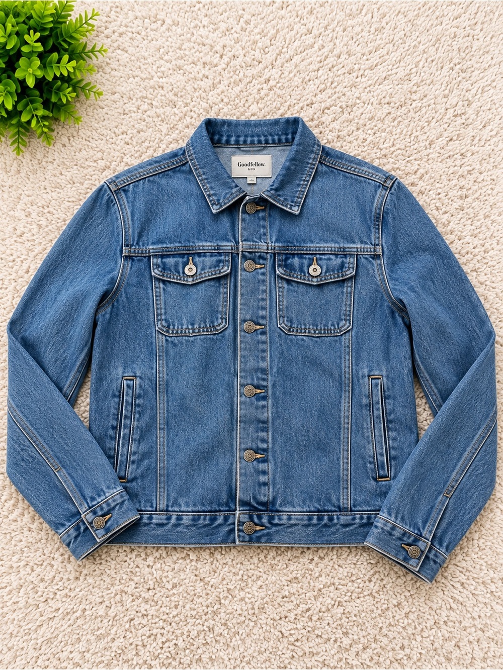Goodfellow & Co Medium Blue Denim Jacket